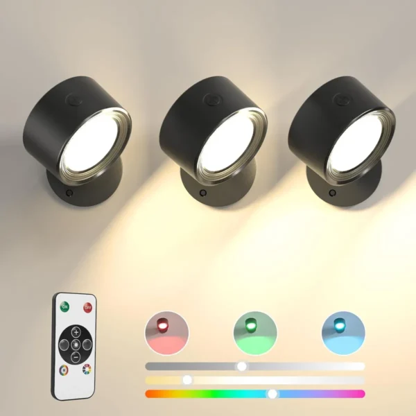Luces De Pared Led Recargable x3