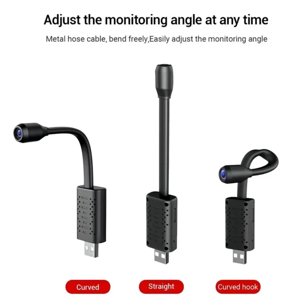 Mini Cámara Usb Hd 1080 Espía - Imagen 5