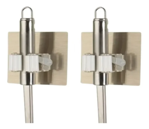 Soporte Escobas Lampazos X2