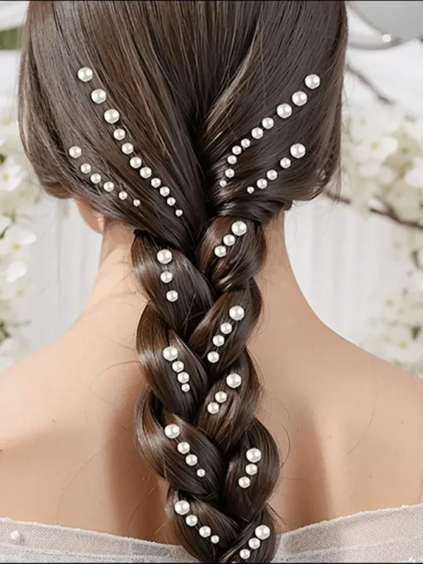 Accesorio Para Cabello Perlas Decorativos