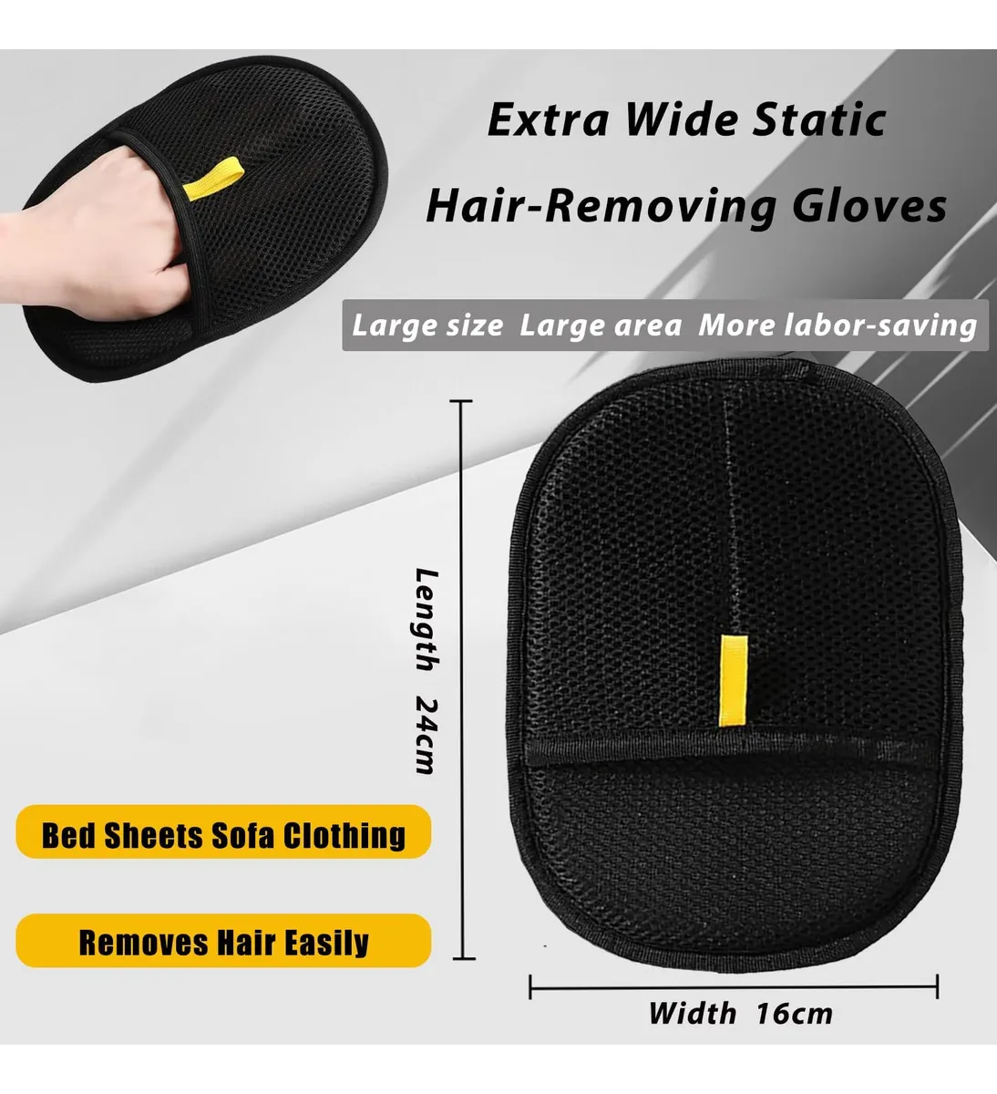 Guante Removedor De Pelo Para Mascotas - Imagen 7