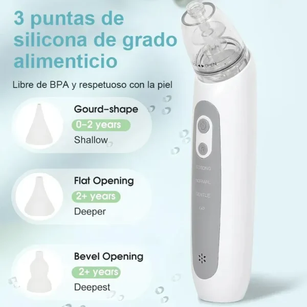 Aspirador Nasal Electrico Para Bebés - Imagen 7