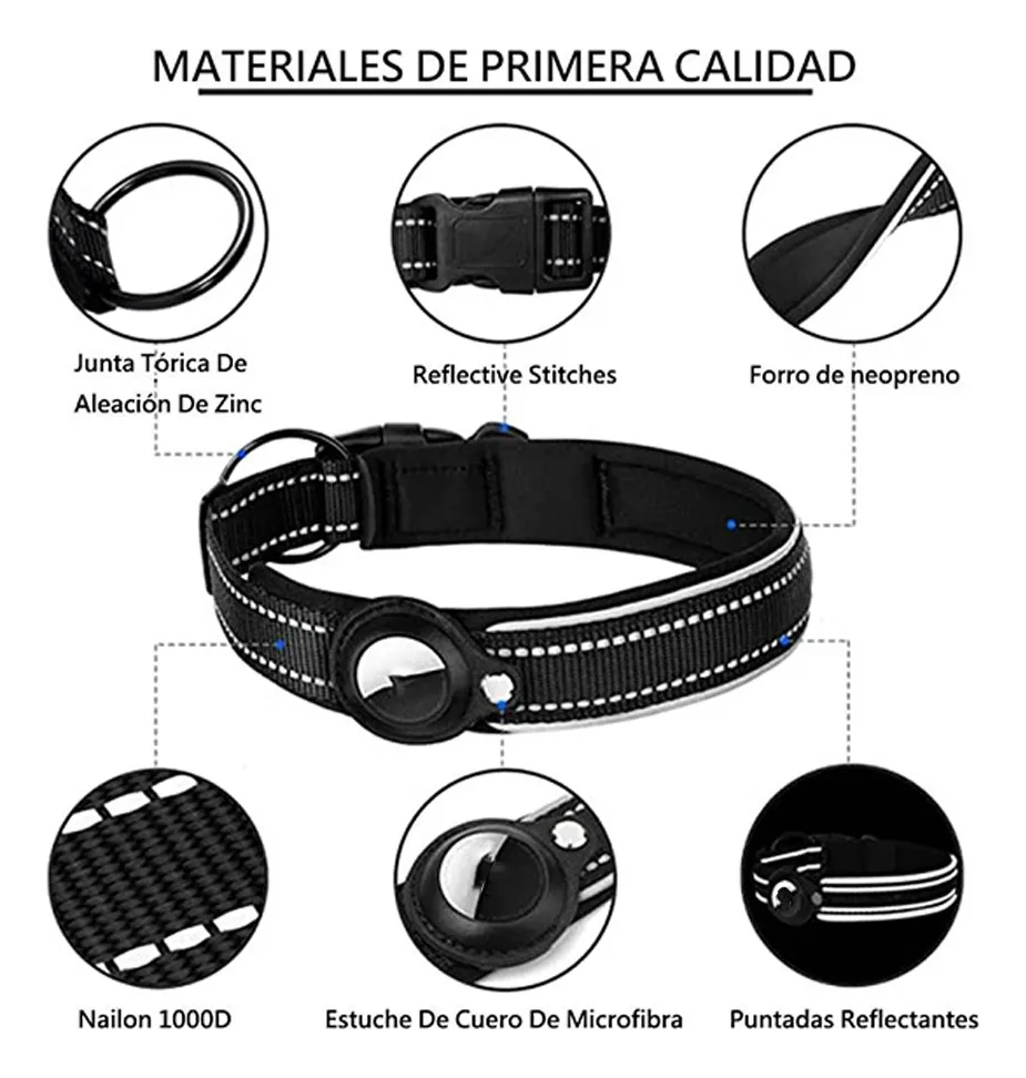 Collar Para Perro Con Soporte Para Airtag - Imagen 4