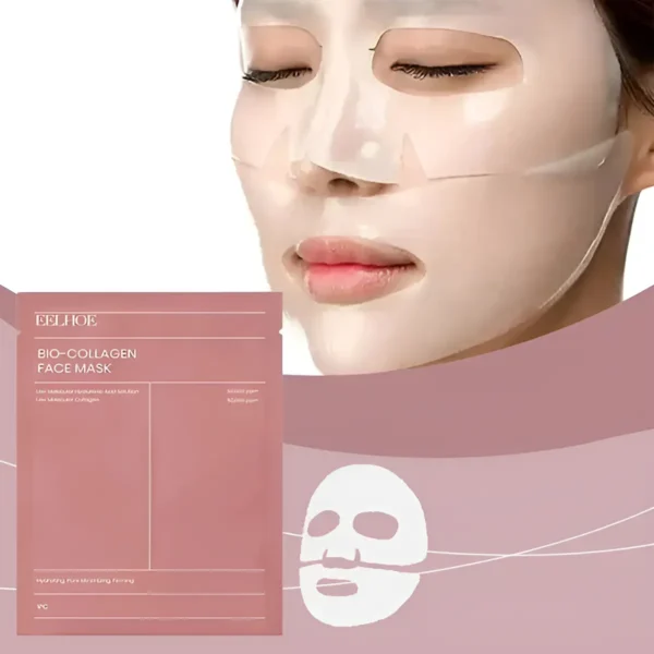 Máscara Facial De Bio Colágeno x4 - Imagen 5