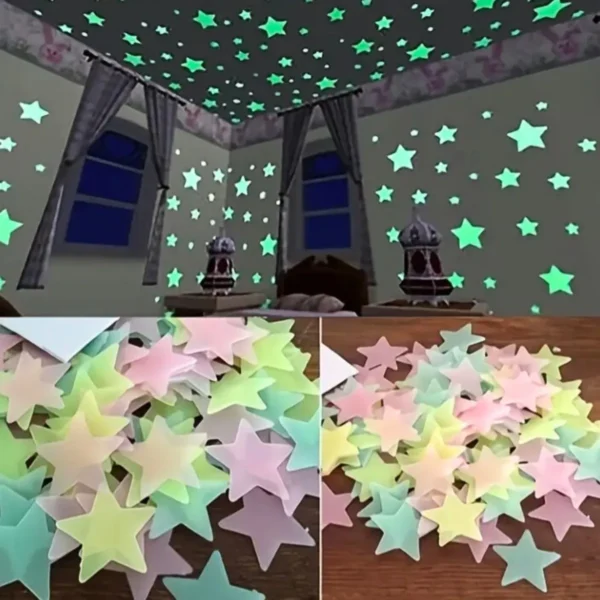 Estrellas Luminosas Decorativas x100