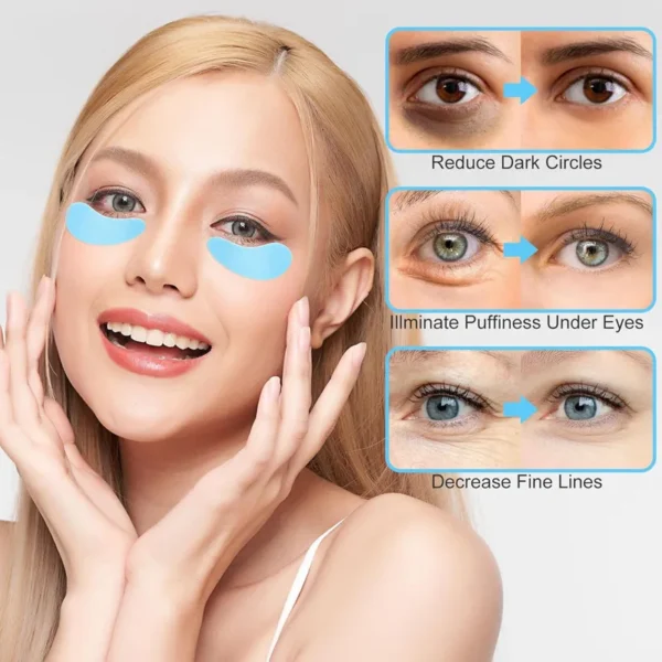 Parches De Silicona Antiarrugas Para Ojos - Imagen 3