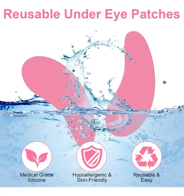 Parches De Silicona Antiarrugas Para Ojos - Imagen 4