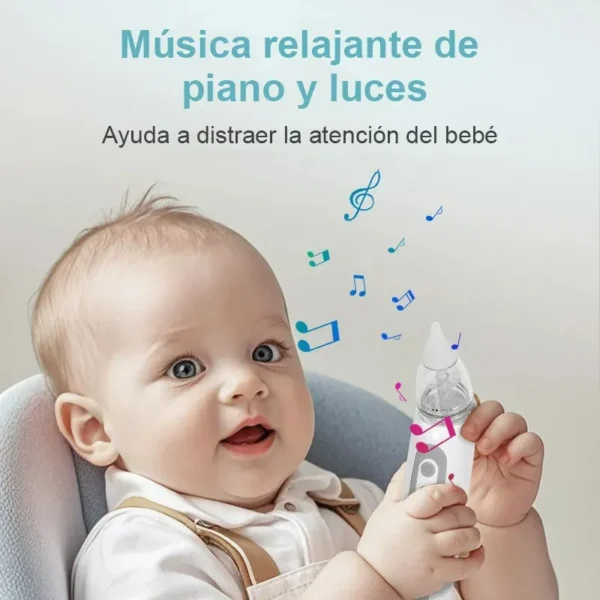 Aspirador Nasal Electrico Para Bebés - Imagen 9
