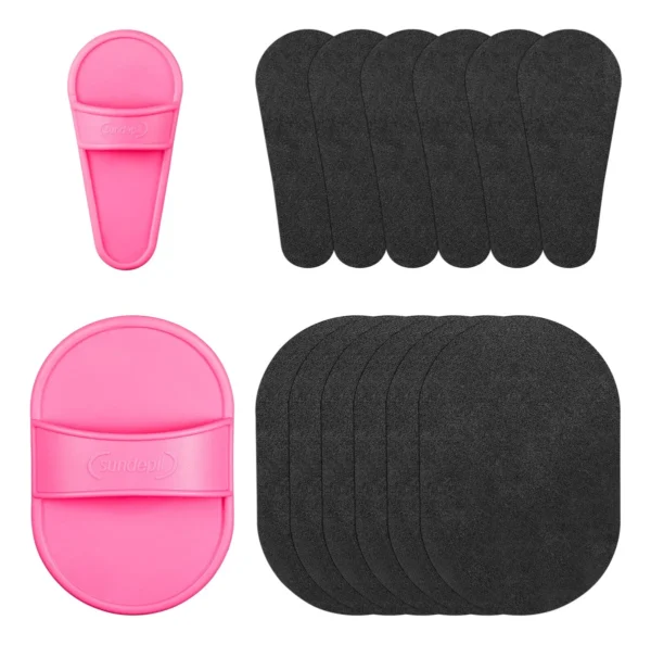 Kit Almohadillas De Depilación Exfoliante