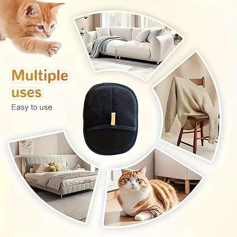 Guante Removedor De Pelo Para Mascotas - Imagen 3