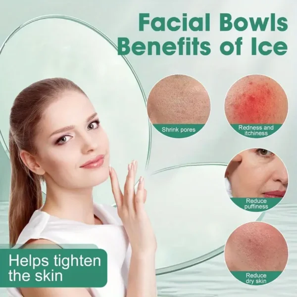 Bandeja Cuenco Hielo Facial Plegable - Imagen 8