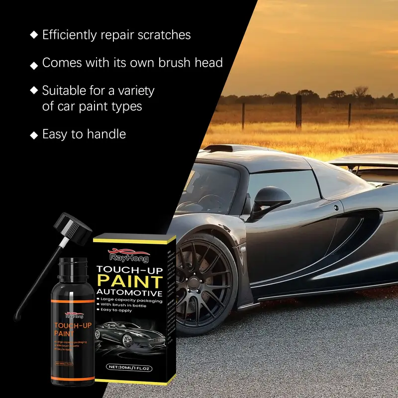 Pintura Retoque Auto Touch Up Negro - Imagen 7