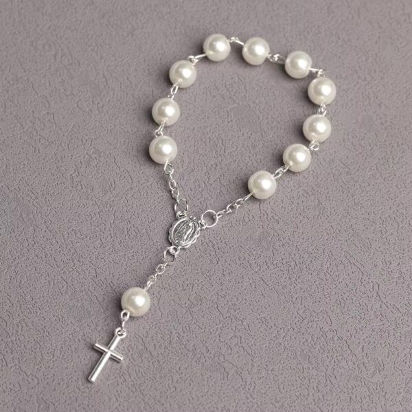 Pulsera Rosario Perla - Imagen 2