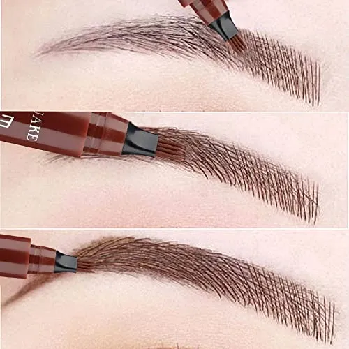 Lápiz Para Cejas Efecto Microblading 4 Puntas - Imagen 2