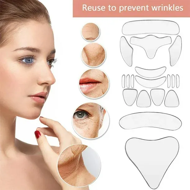 Parches Faciales Silicona Antiarrugas 16 Pcs - Imagen 3