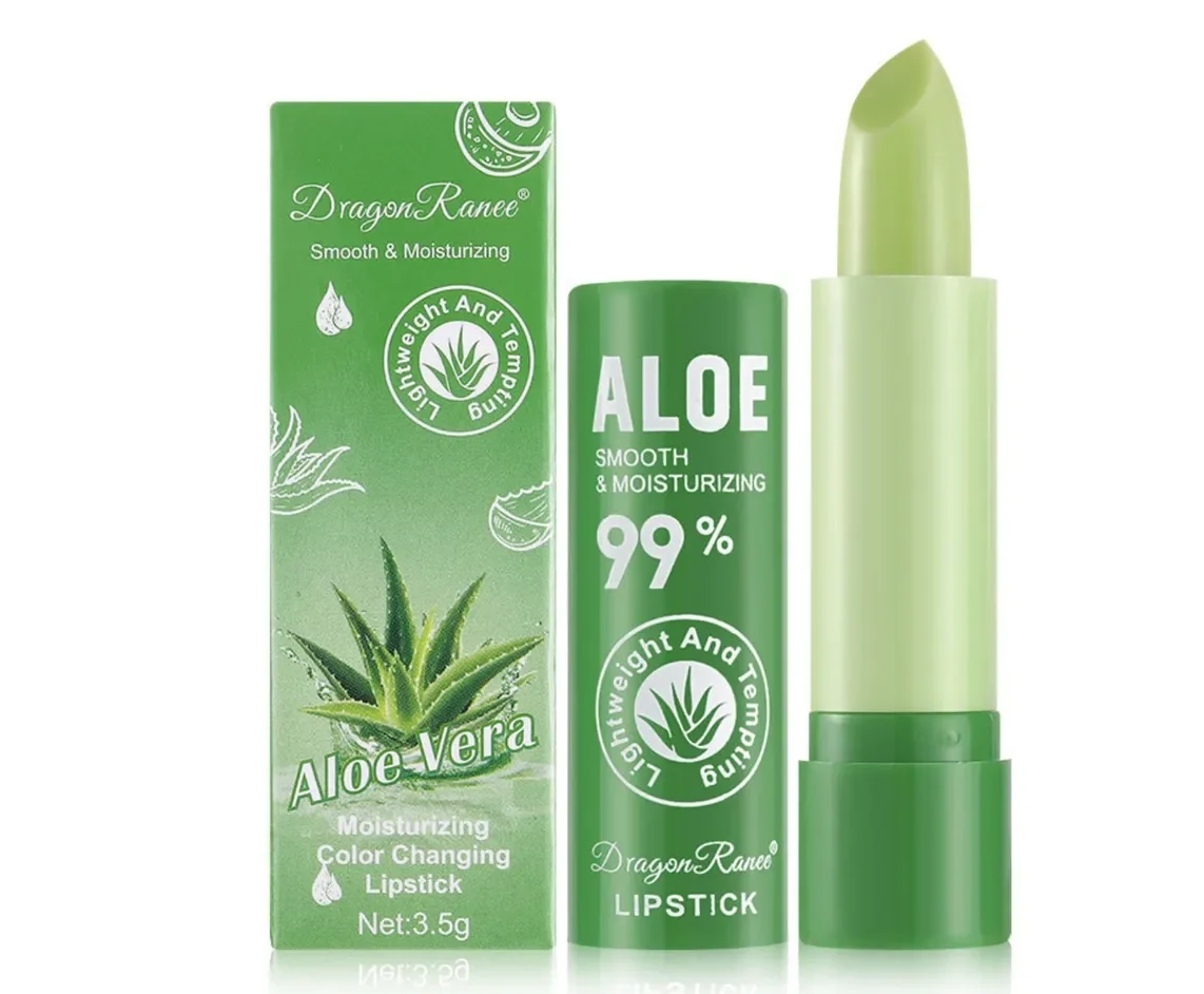 Lápiz Labial Hidratante Aloe Vera