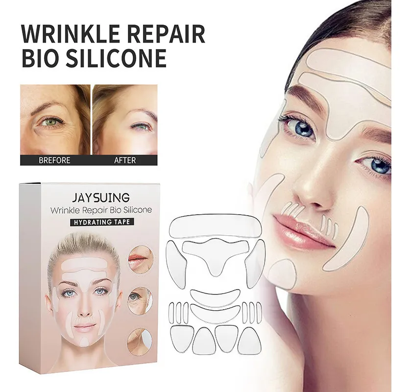 Parches Faciales Silicona Antiarrugas 16 Pcs - Imagen 2