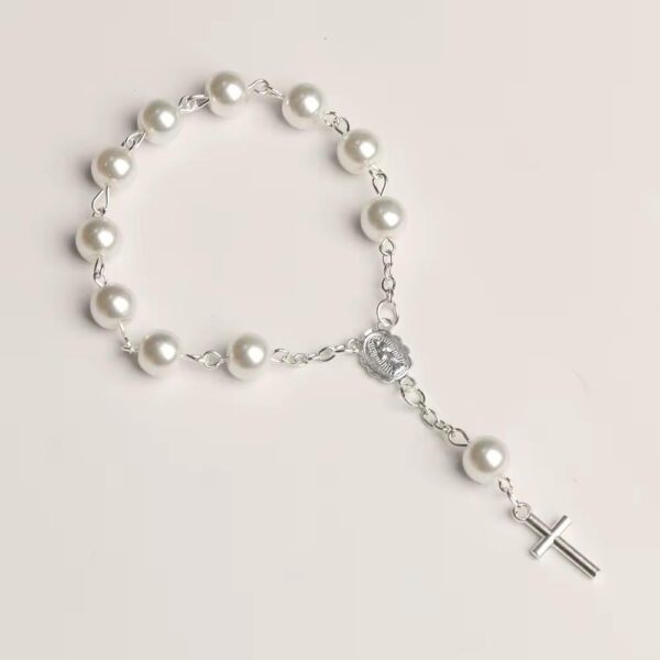 Pulsera Rosario Perla