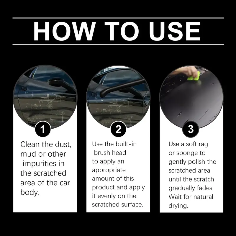 Pintura Retoque Auto Touch Up Negro - Imagen 2