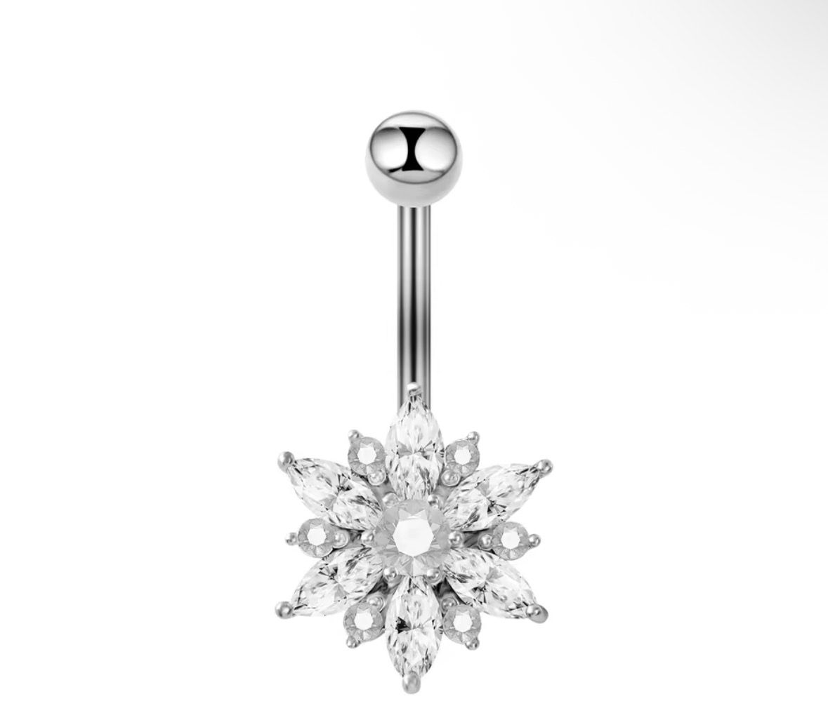 Piercing Ombligo Estrella Grande