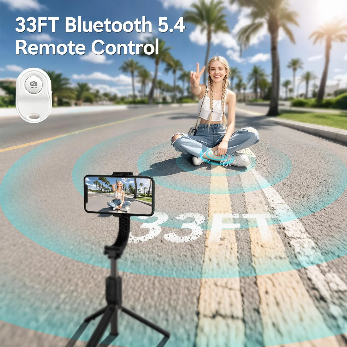 Pantalla De Monitor Para Selfie De Telefono - Imagen 4