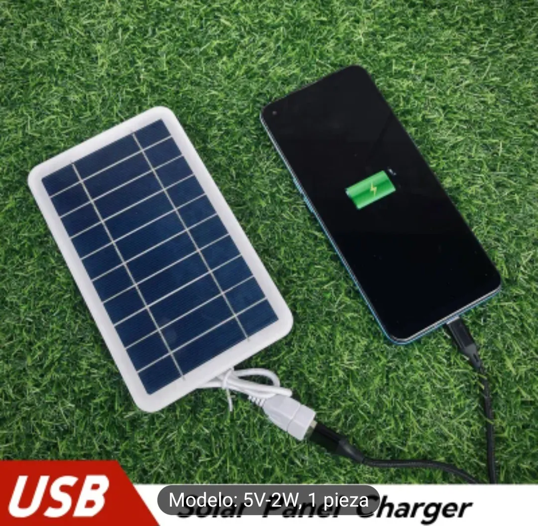 Cargador Solar Portátil USB - Imagen 3