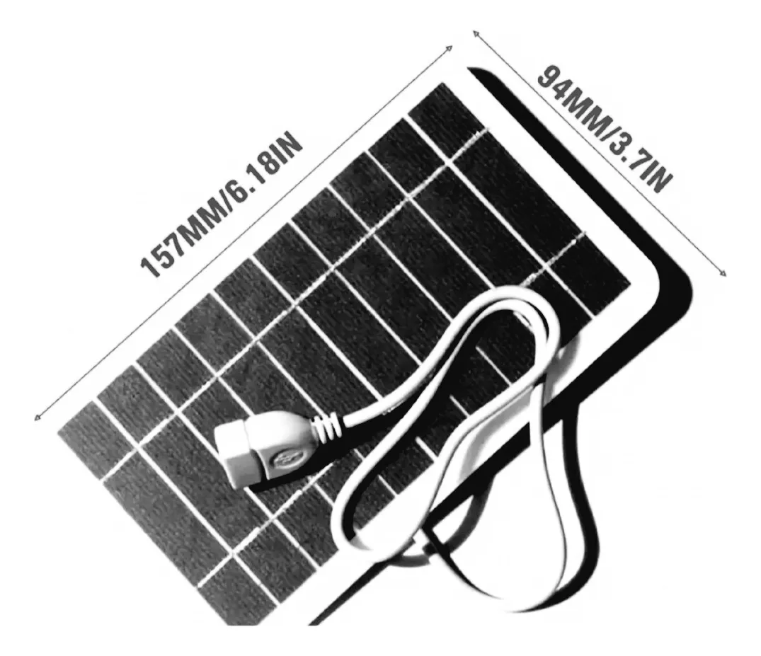 Cargador Solar Portátil USB - Imagen 2
