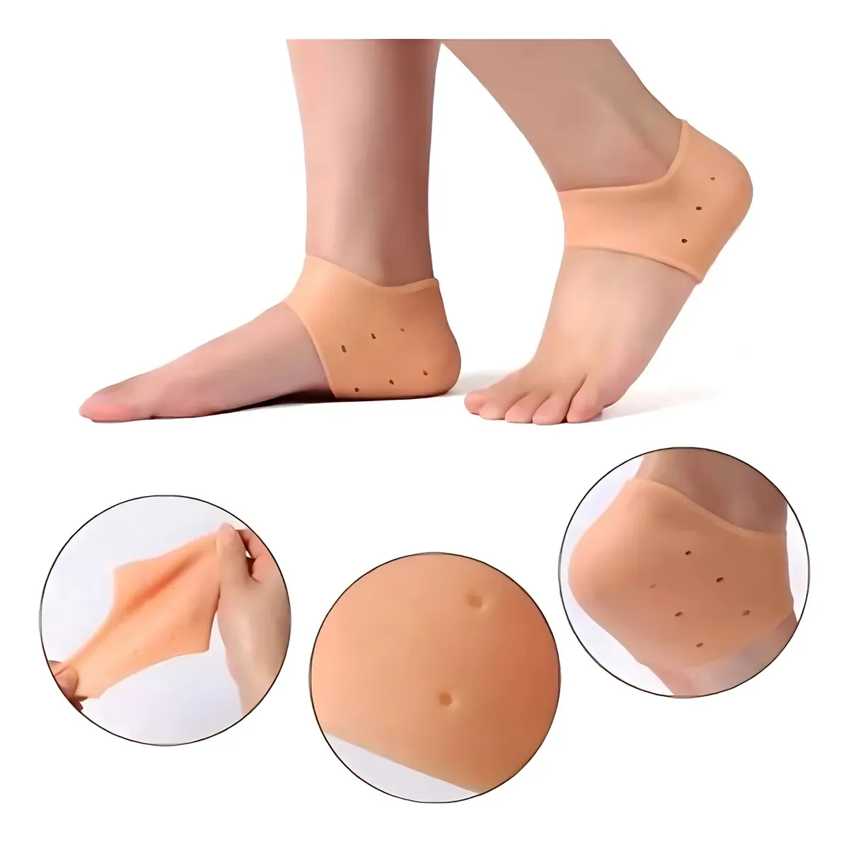 Protector Para Talones De Silicona