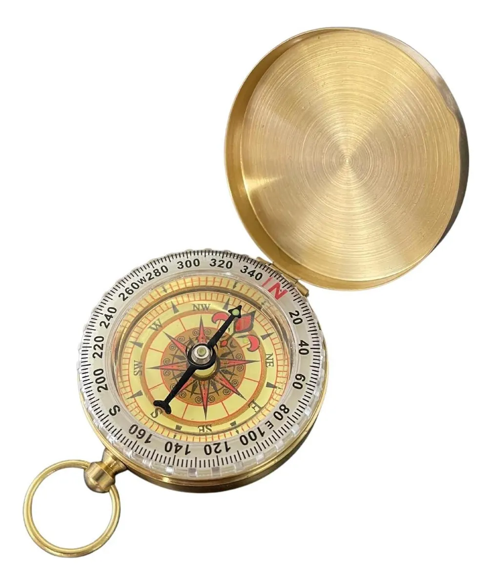 Brújula Sharpsurvival Anticuada que Brilla en la Oscuridad - Imagen 3