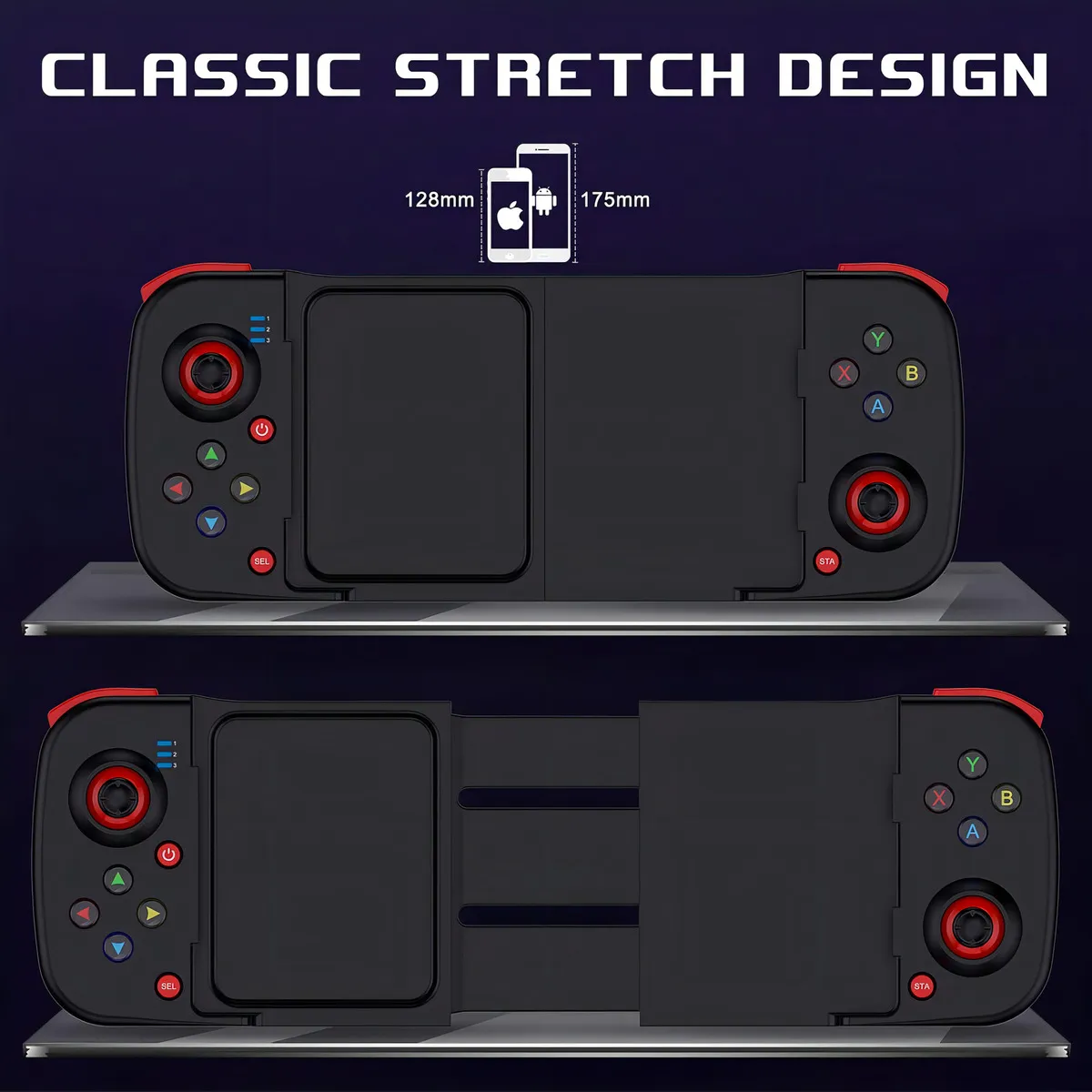 Kkluv Gamepad Mobile Inalámbrica Bluetooth para Android y iOS - Imagen 8