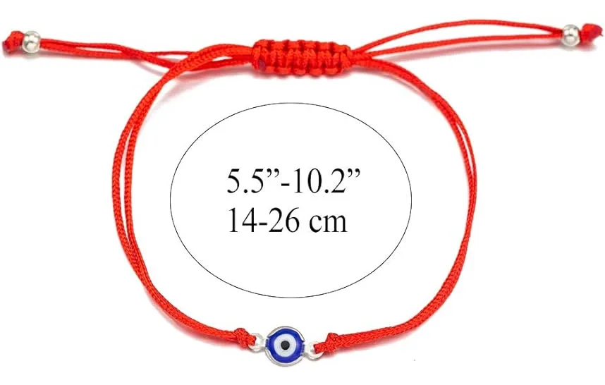 Pulsera Ojo Turco Hilo Rojo - Imagen 2
