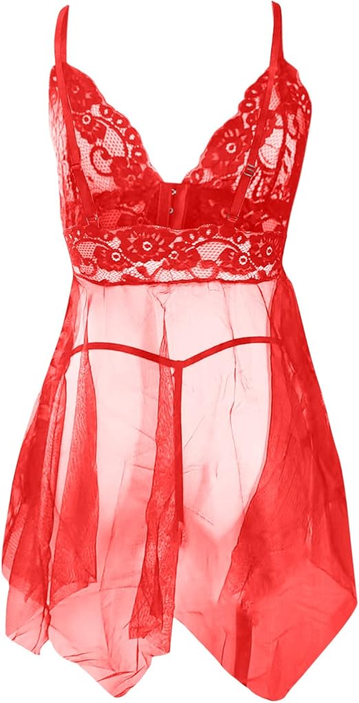 Conjunto Lenceria Baby Doll - Imagen 4