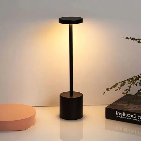 Lámpara LED inalámbrica de mesa recargable