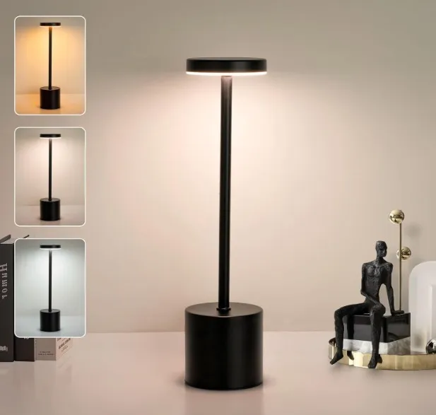 Lámpara LED inalámbrica de mesa recargable - Imagen 2
