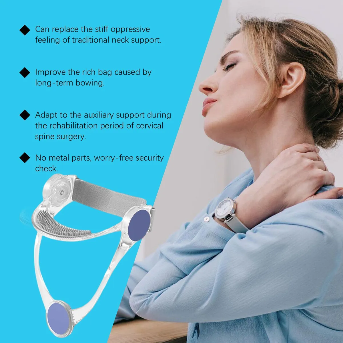 Soporte Para Cuello Corrección Postural - Imagen 6