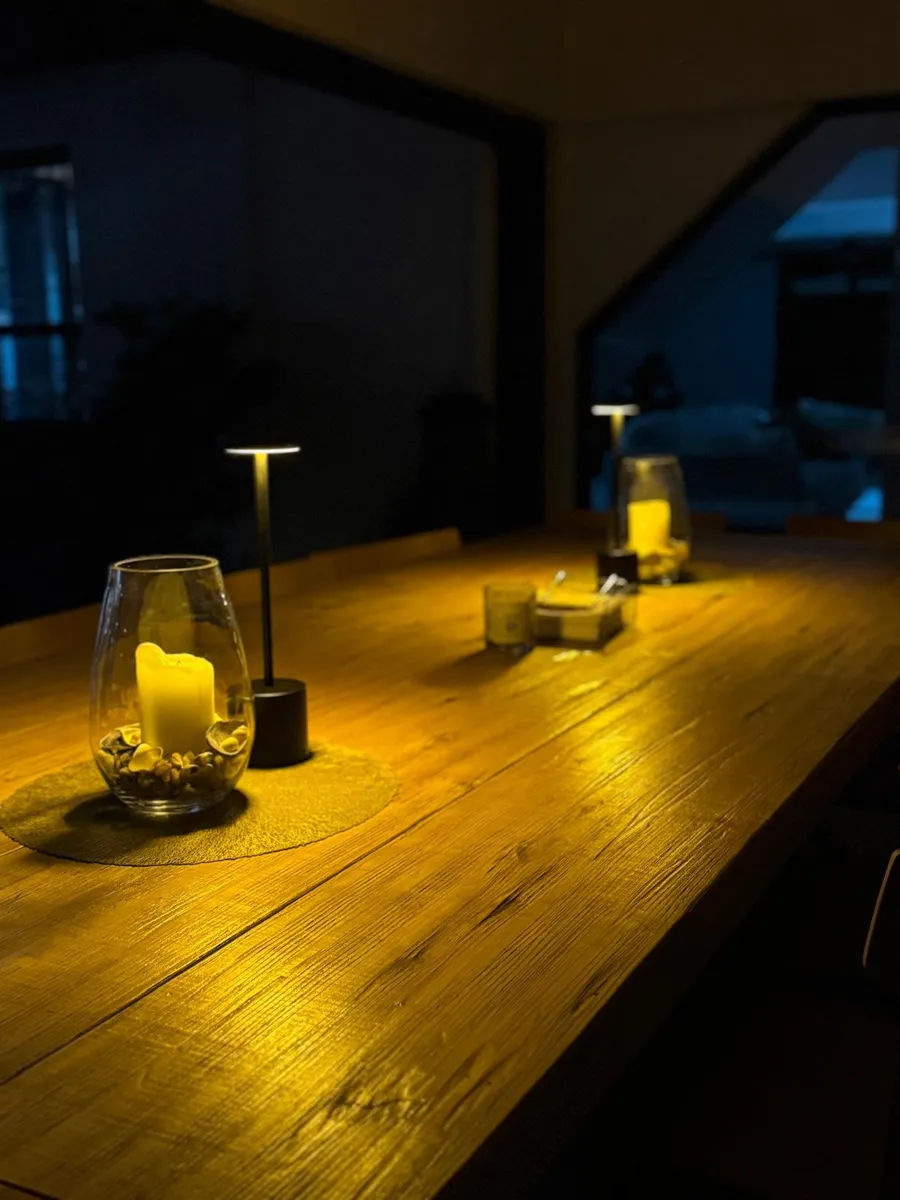 Lámpara LED inalámbrica de mesa recargable - Imagen 5
