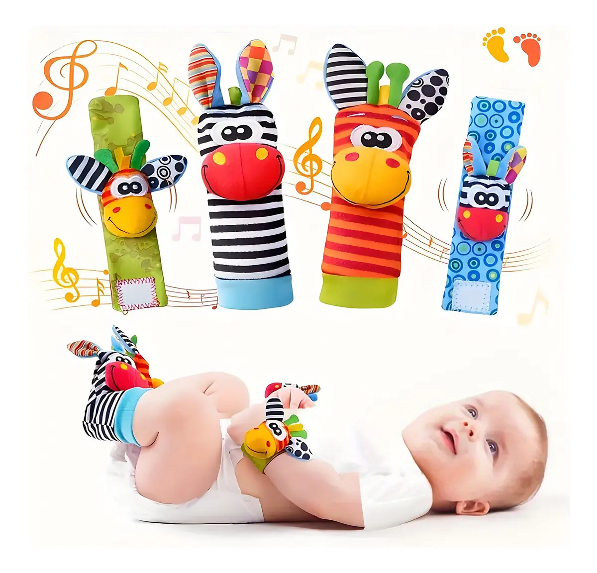 Sonajas Estimulación Temprana Bebes