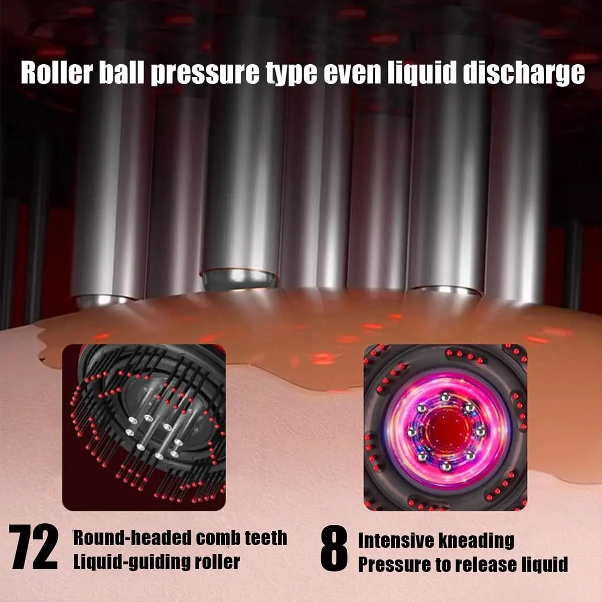 Peine Masajeador de Cuero Cabelludo - Imagen 4