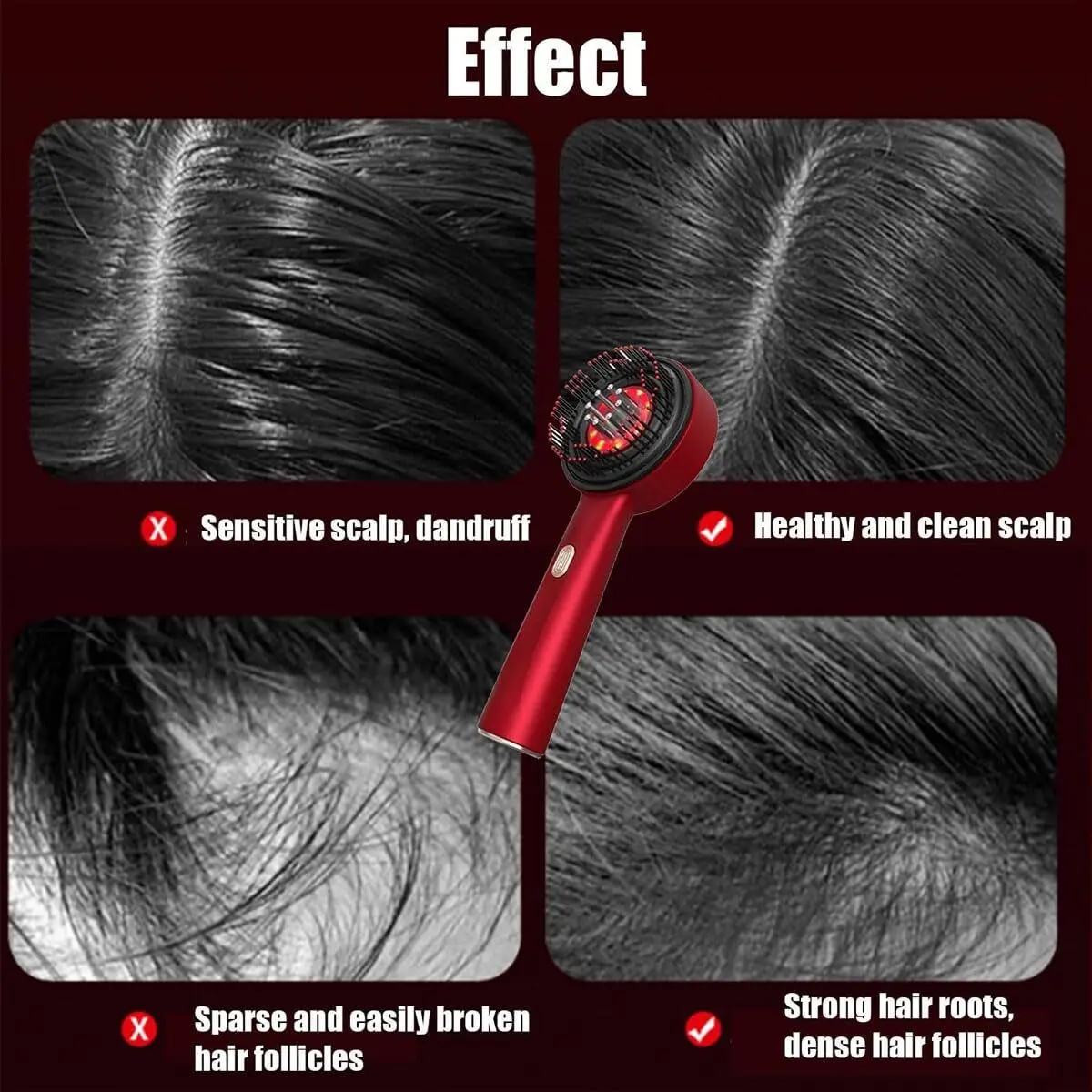 Peine Masajeador de Cuero Cabelludo - Imagen 7