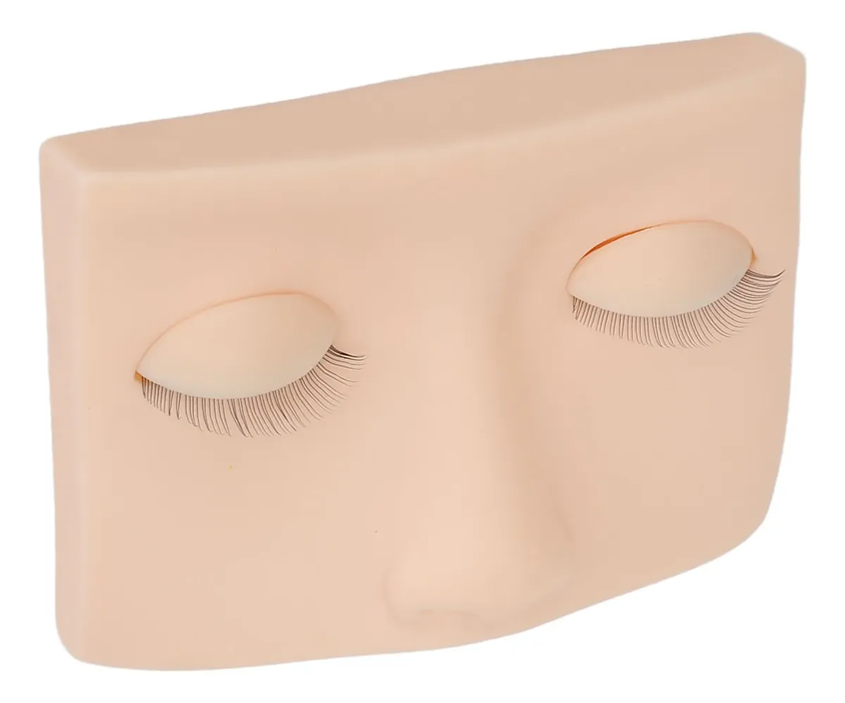 Maniquí de Práctica para Extensiones de Pestañas