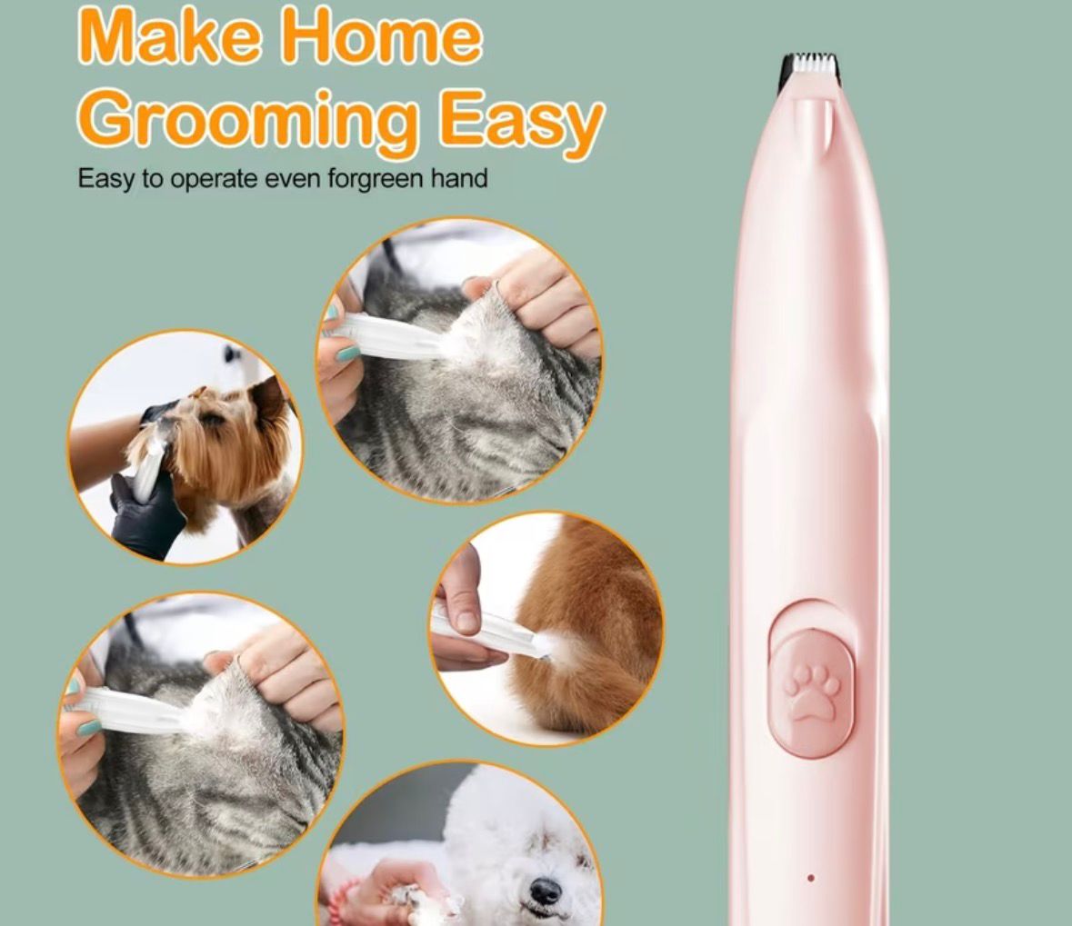 Cortapelos para Mascotas Silencioso - Imagen 3