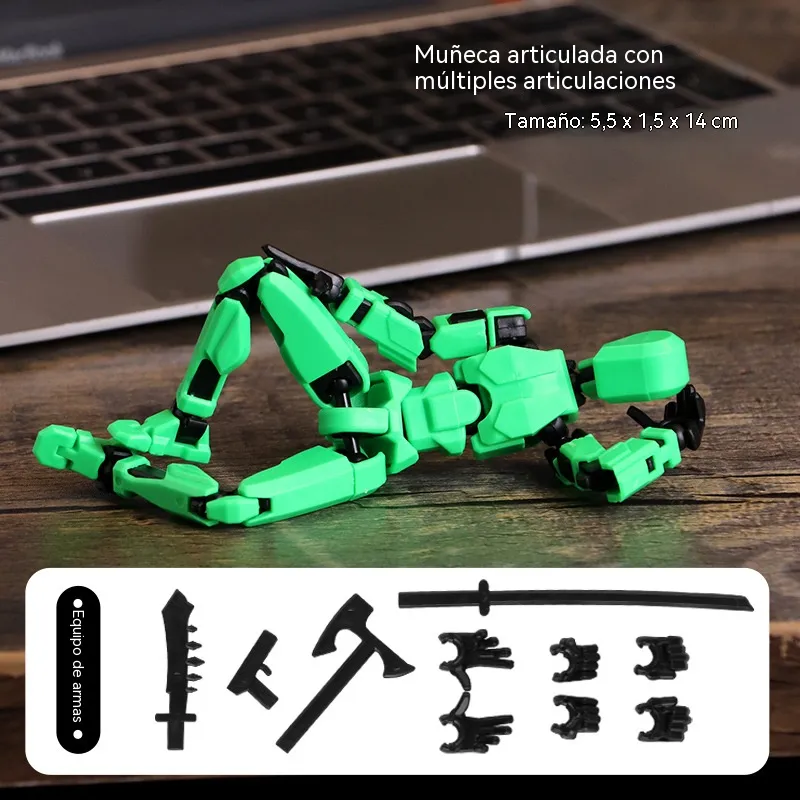 Figura Articulada Dummy 13 + Accesorios - Imagen 6