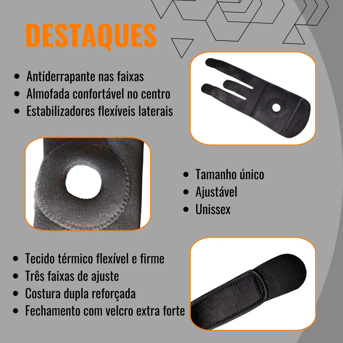 Rodillera Ortopédica Articulada Ajustable - Imagen 5