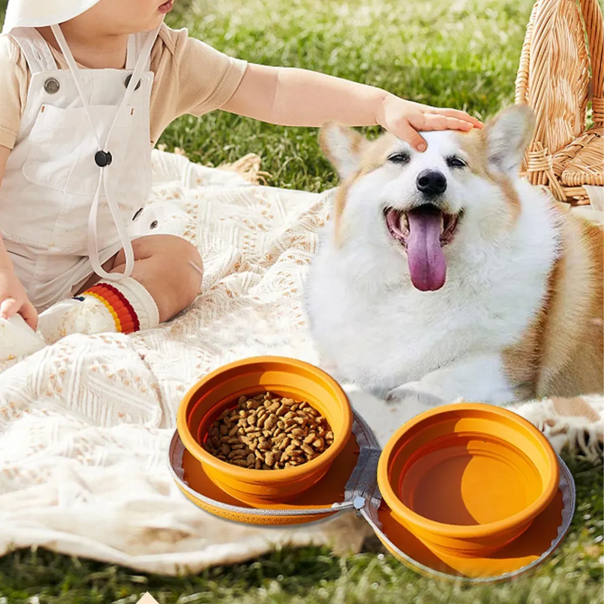 Cuenco Para Mascotas De Viaje Plegable - Imagen 3