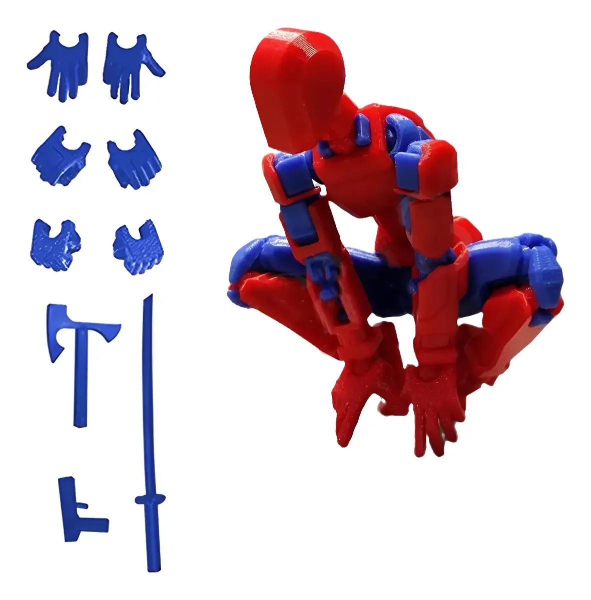 Figura Articulada Dummy 13 + Accesorios - Imagen 8