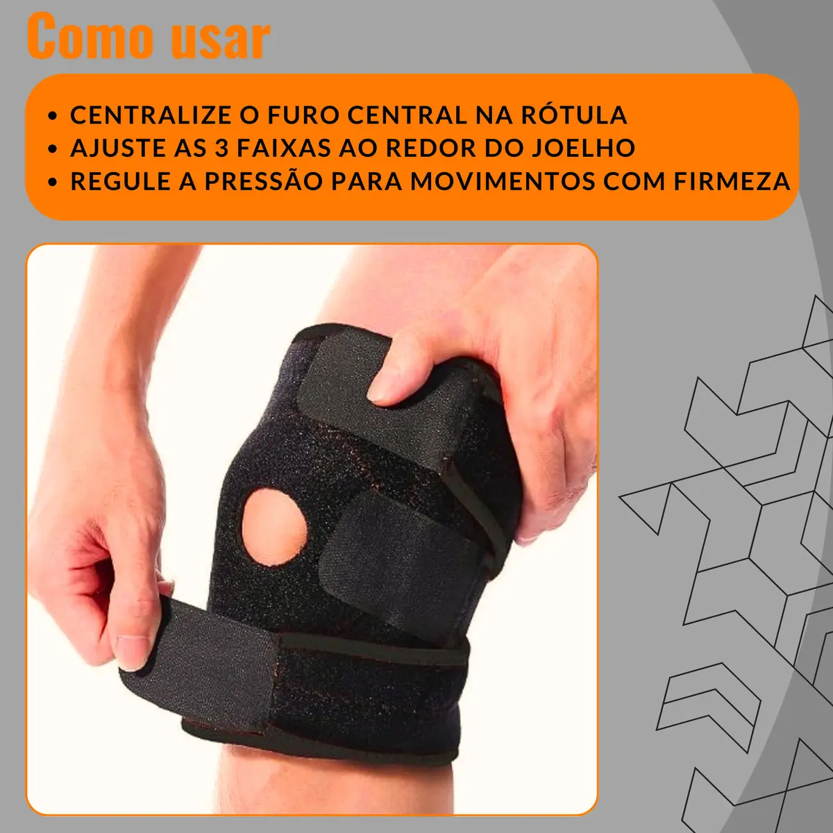 Rodillera Ortopédica Articulada Ajustable - Imagen 4