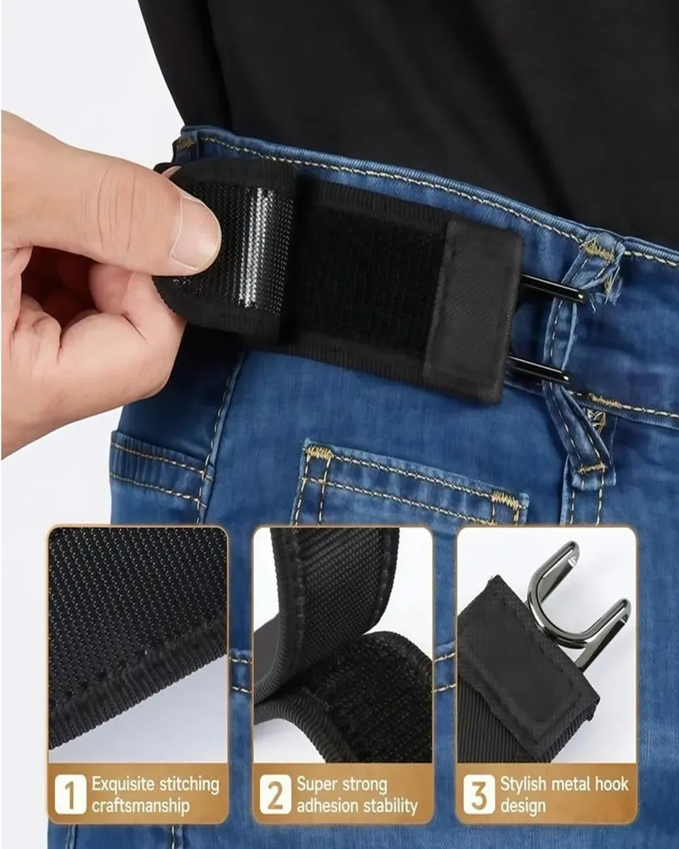 Gancho Elástico Para Cinturón Sin Hebilla 1pcs - Imagen 4