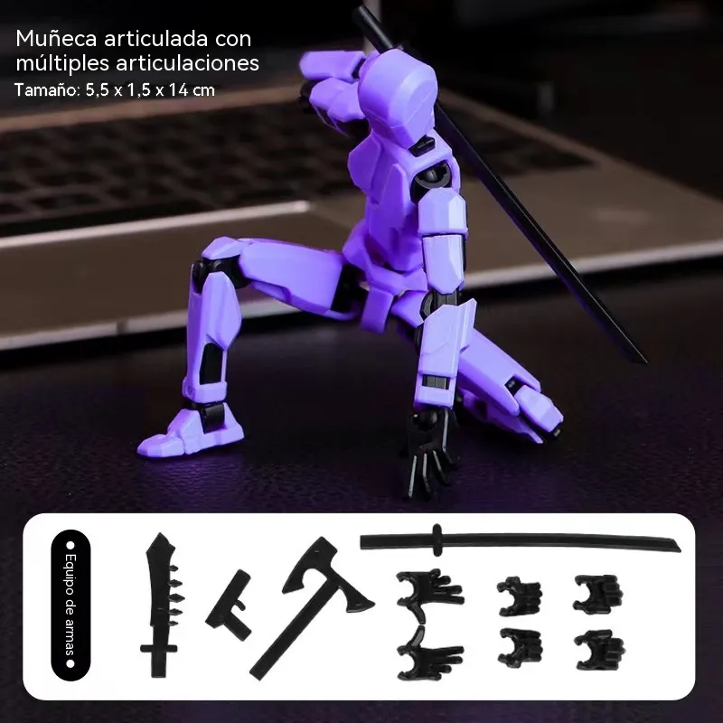 Figura Articulada Dummy 13 + Accesorios - Imagen 7