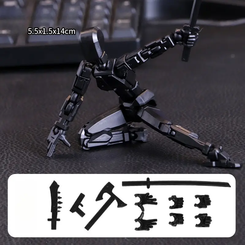 Figura Articulada Dummy 13 + Accesorios - Imagen 5