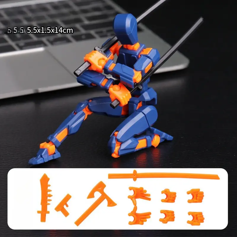 Figura Articulada Dummy 13 + Accesorios - Imagen 3